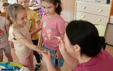 Niecodzienne spotkanie w Promykach 3