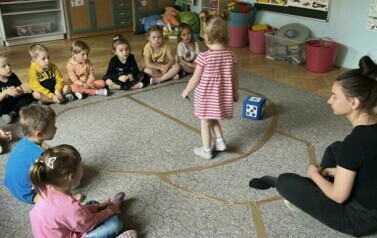 Matematyczne zabawy w oddziale I Krasnale 1