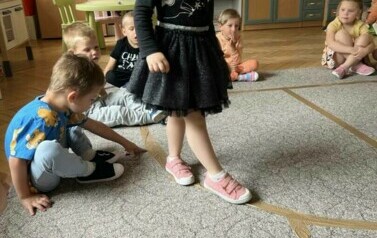 Matematyczne zabawy w oddziale I Krasnale 17