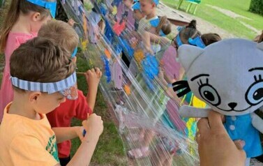 Z Kicią Kocią maluchy zmieniają się w zuchy" Kicia Kocia na plaży 22