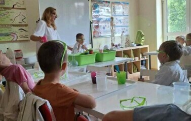 Warsztaty naukowe w Juniorze Odkrywcy - Oddział VI Nutki  4
