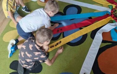 Matematyczne zabawy w oddziale VII Zuchy 7