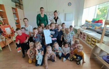 Wizyta Pani Rity Zając w naszym przedszkolu 1