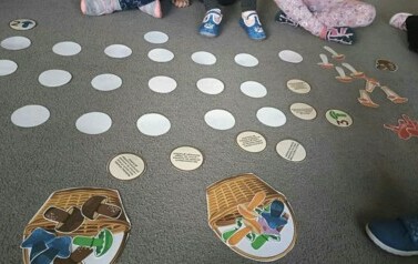 W lesie i w parku - oddział III Motyle 31
