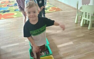 Jesienne zabawy sensoryczne w Nutkach 5