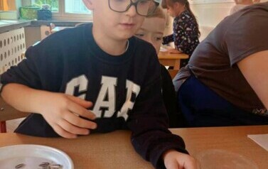 Jesienne zabawy sensoryczne w Nutkach 7