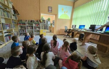 Wizyta w Bibliotece w ramach Narodowego Programu Rozwoju Czytelnictwa - Nutki 2