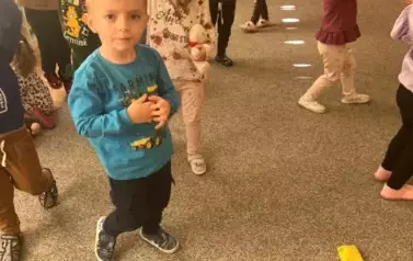 Zabawy ruchowe u Krasnali  5