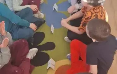 Realizacja projektu &bdquo; Literki w akcji&rdquo; w oddziale VII Zuchy  14