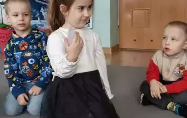 Kosmiczne zabawy matematyczne w oddziale III Motyle 5