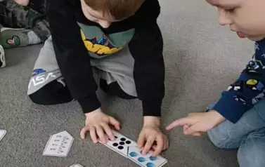 Kosmiczne zabawy matematyczne w oddziale III Motyle 26