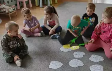 Matematyka na wesoło - oddział III Motyle 48