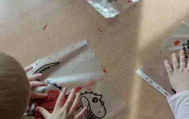 Dzień Dinozaura - oddział III Motyle 14