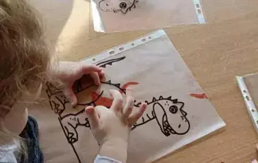 Dzień Dinozaura - oddział III Motyle 28