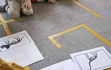 Dzień Dinozaura - oddział III Motyle 122