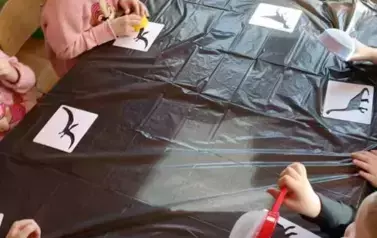 Dino.. dino.. dinozaury - tydzień z dinozaurami oddział III Motyle 73
