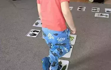 Dino.. dino.. dinozaury - tydzień z dinozaurami oddział III Motyle 125