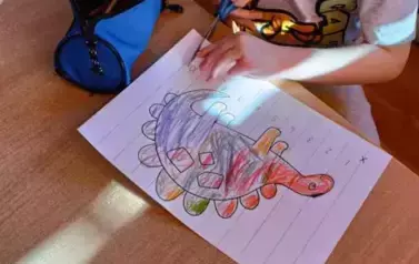 Dino.. dino.. dinozaury - tydzień z dinozaurami oddział III Motyle 167