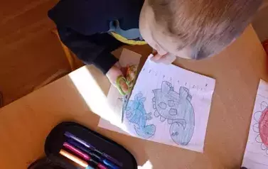 Dino.. dino.. dinozaury - tydzień z dinozaurami oddział III Motyle 175