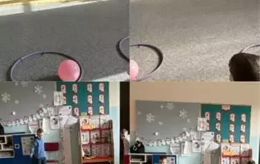 Aktywności ruchowe w Oddziale II Biedronki  1