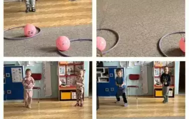 Aktywności ruchowe w Oddziale II Biedronki  2