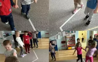 Aktywności ruchowe w Oddziale II Biedronki  3