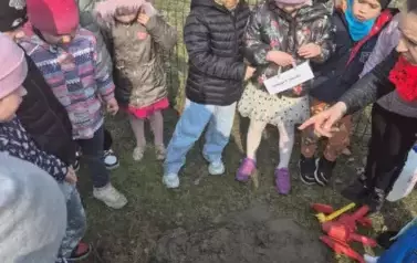 Sadzimy drzewka w naszym ogrodzie przedszkolnym 33