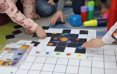 Doskonalenie Zawodowe Rady Pedagogicznej - Kodowanie na dywanie 13