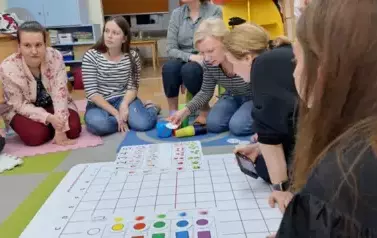 Doskonalenie Zawodowe Rady Pedagogicznej - Kodowanie na dywanie 17