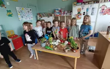 Poznajemy pierwsze oznaki wiosny - Oddział Motyle 30