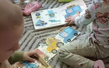 Lekcja biblioteczna - oddział III Motyle 4