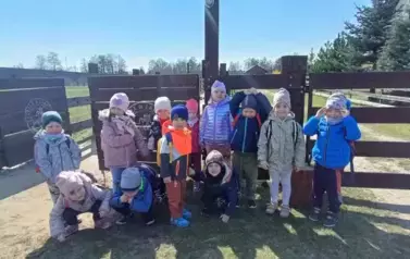 Wycieczka do zagrody w Zakrzewie - oddział III Motyle  3