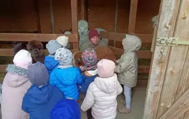 Wycieczka do zagrody w Zakrzewie - oddział III Motyle  70