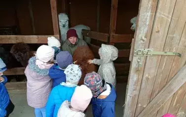 Wycieczka do zagrody w Zakrzewie - oddział III Motyle  72