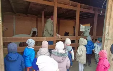 Wycieczka do zagrody w Zakrzewie - oddział III Motyle  79