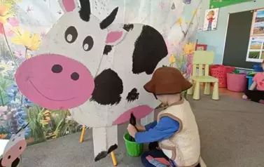 Wiosna na wsi - oddział III Motyle 92