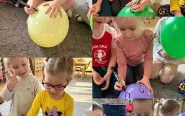 Oddział II Biedronki- wykonanie pierwszego zadania z projektu Edukacyjnego 20 krok&oacute;w do lata 1