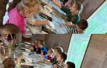 Zagroda w Zakrzewie- Wycieczka Oddział II Biedronki  22