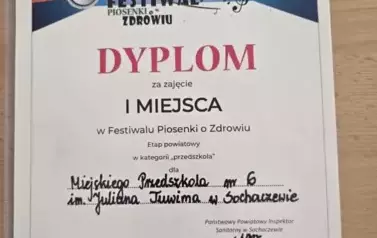  Powiatowy etap  32 Festiwalu  Piosenki o zdrowiu. 34