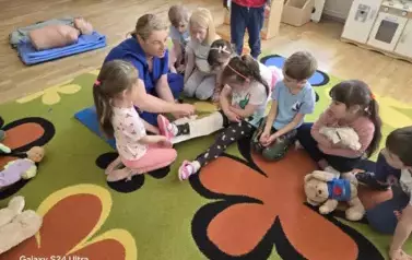  Spotkanie z panią pielęgniarką  5