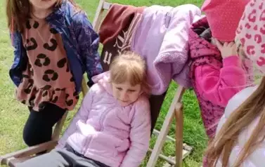 Wycieczka do Nieborowa oddział Motyle i Nutki 75