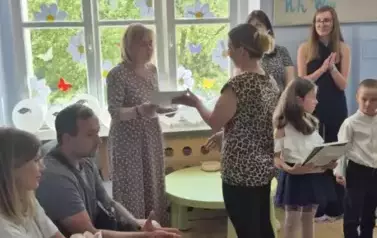 Uroczyste zakończenie roku w oddziale VII Zuchach  6