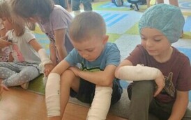 Niecodzienne spotkanie w Promykach 10