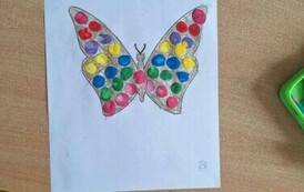 Realizacja projektu edukacyjnego FA-LA-MI w Nutkach - Lato &ndash; paluszkami malowane  1