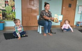 Odwiedziny mamy Cezarego w oddziale III Motyle 5