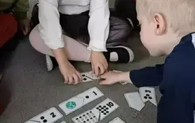 Kosmiczne zabawy matematyczne w oddziale III Motyle 28