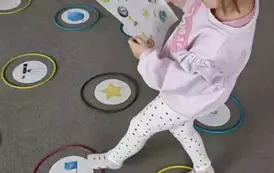 Kosmiczne zabawy matematyczne w oddziale III Motyle 45
