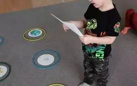 Kosmiczne zabawy matematyczne w oddziale III Motyle 46