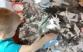 Dino.. dino.. dinozaury - tydzień z dinozaurami oddział III Motyle 8