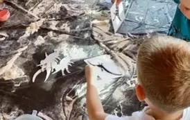 Dino.. dino.. dinozaury - tydzień z dinozaurami oddział III Motyle 15